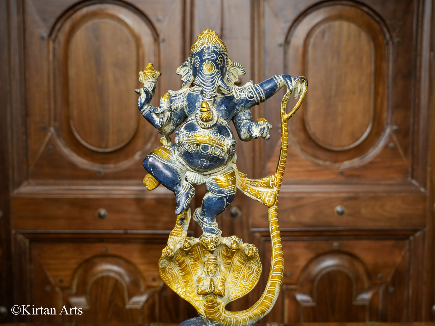 Lord Ganesha on Naga 19"