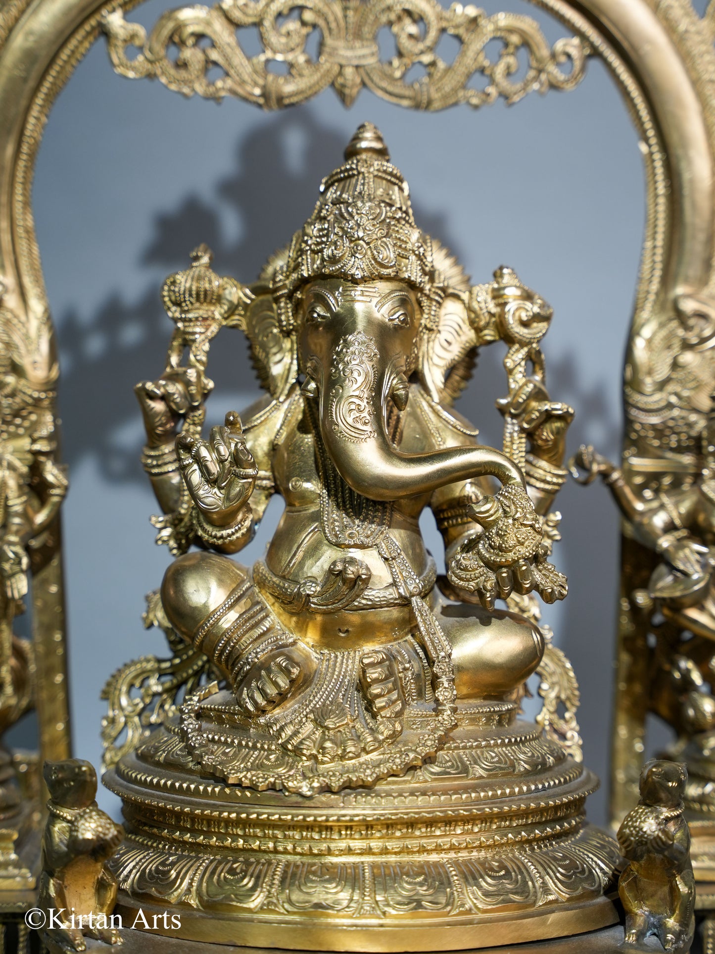 Bronze Lord Ganesha Sculpture