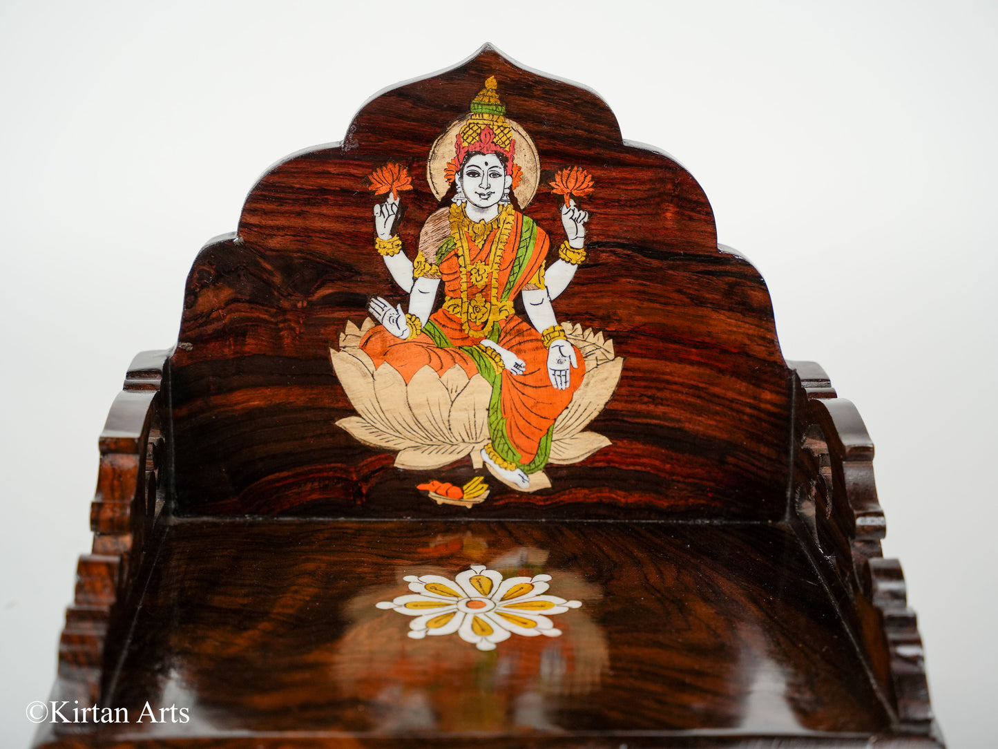 Rosewood Mandasana/Mandir Ganesha/Lakshmi Inlay