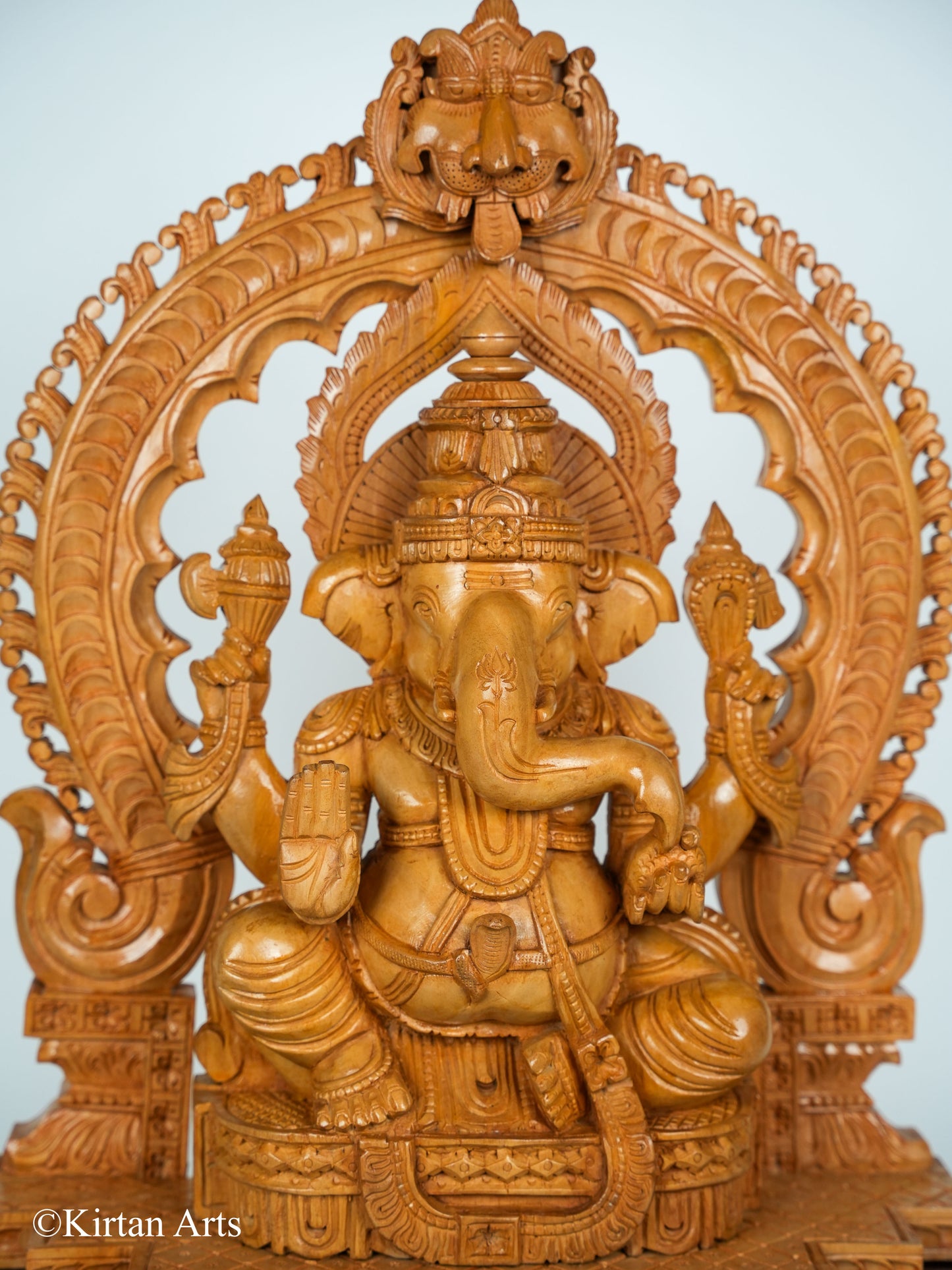 Lord Ganesha Shivani Wood 23"