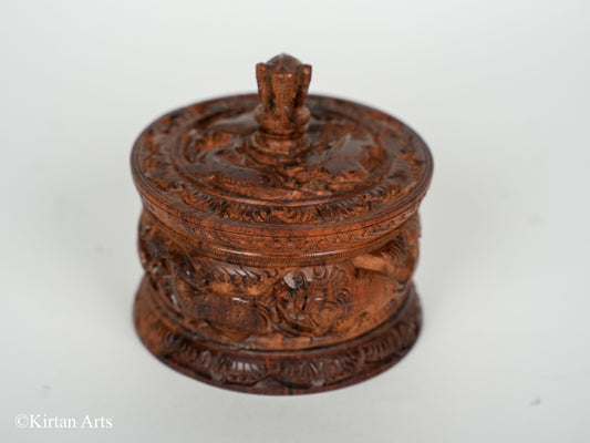 Rosewood Round Box