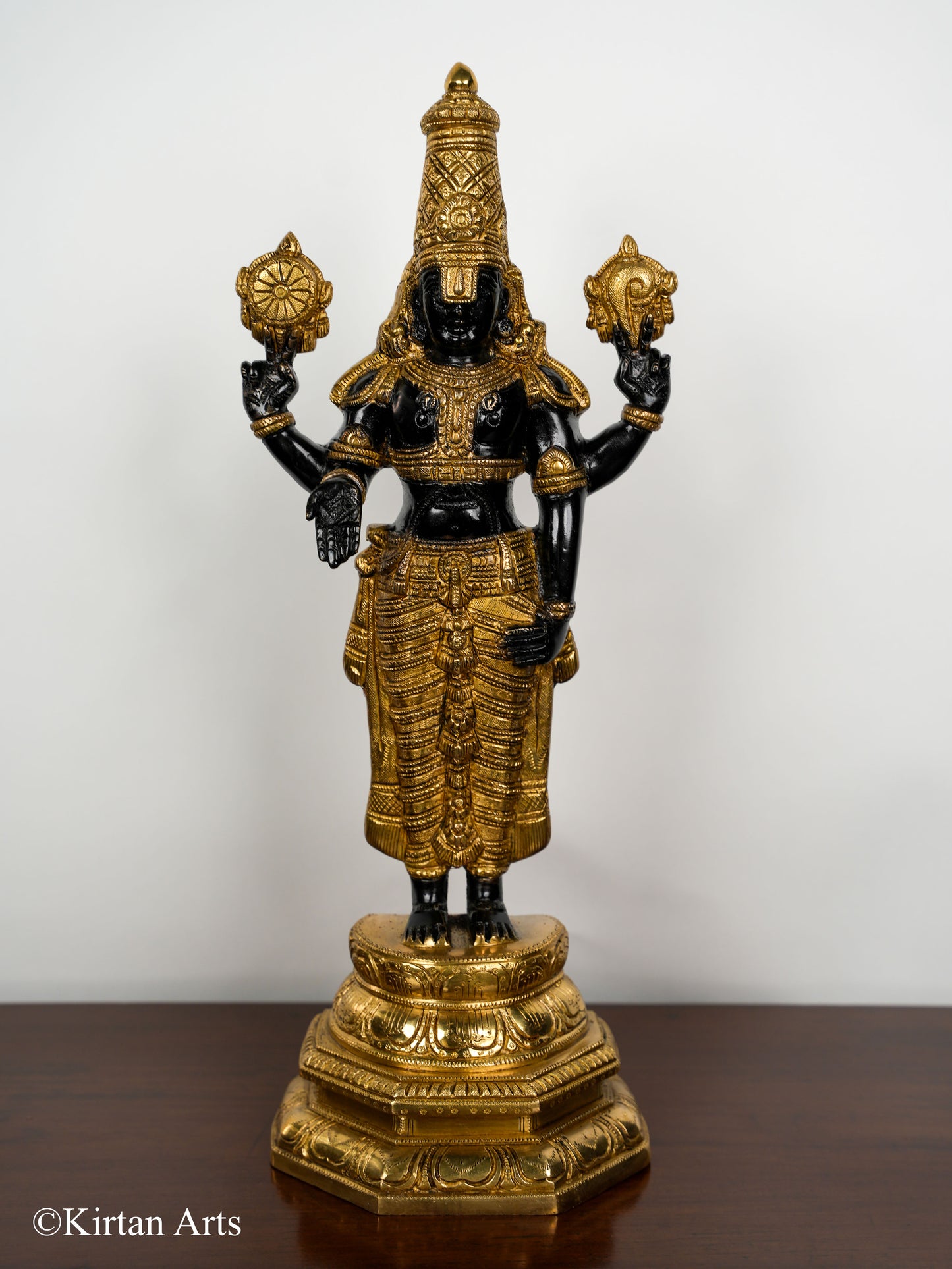 Brass Balaji Standing 19"