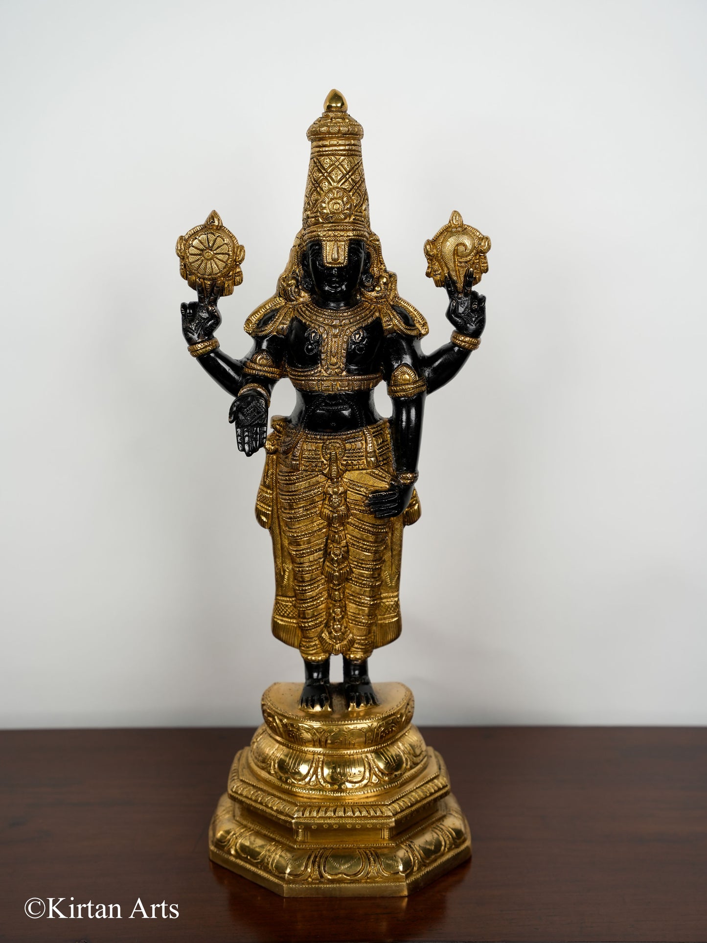 Brass Balaji Standing 19"