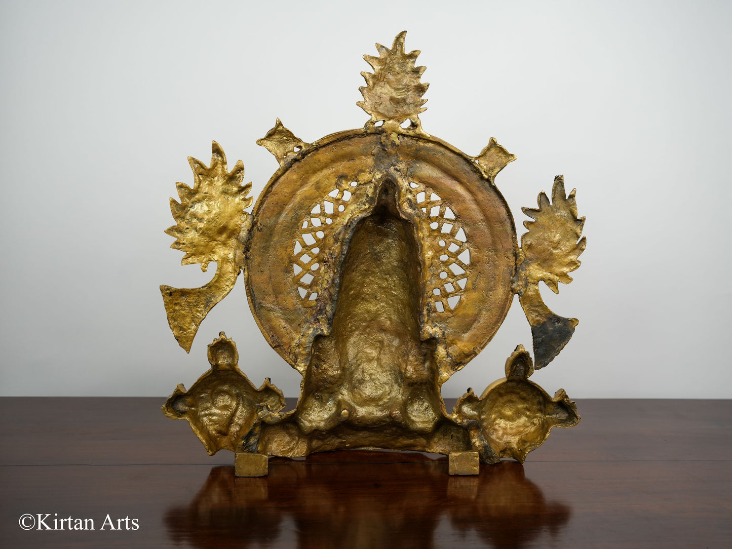 Brass Balaji Bust Stonework 21.5"