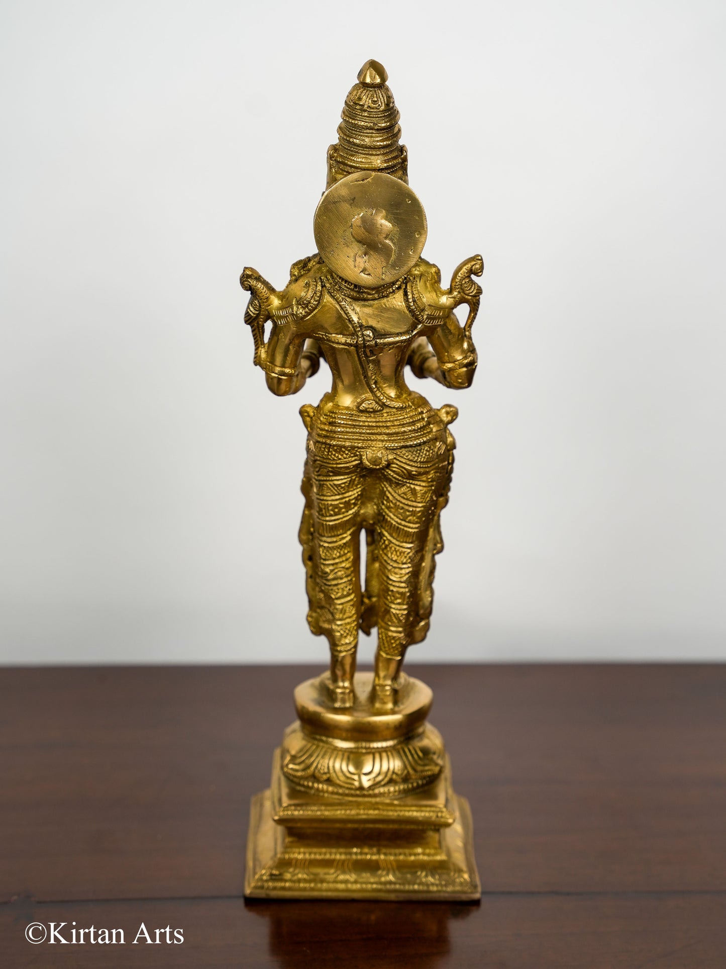 Brass Deep Lakshmi Pair 15"