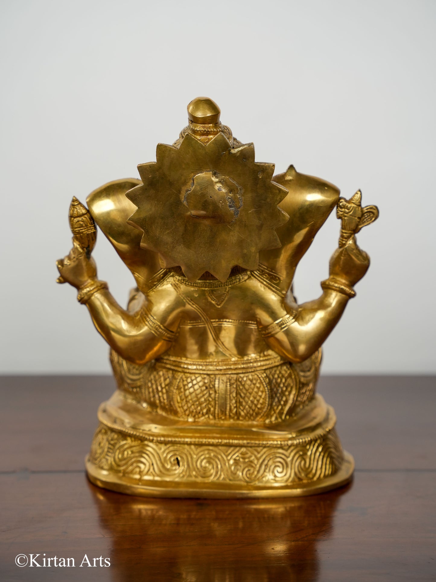 Brass Ganesha 10"