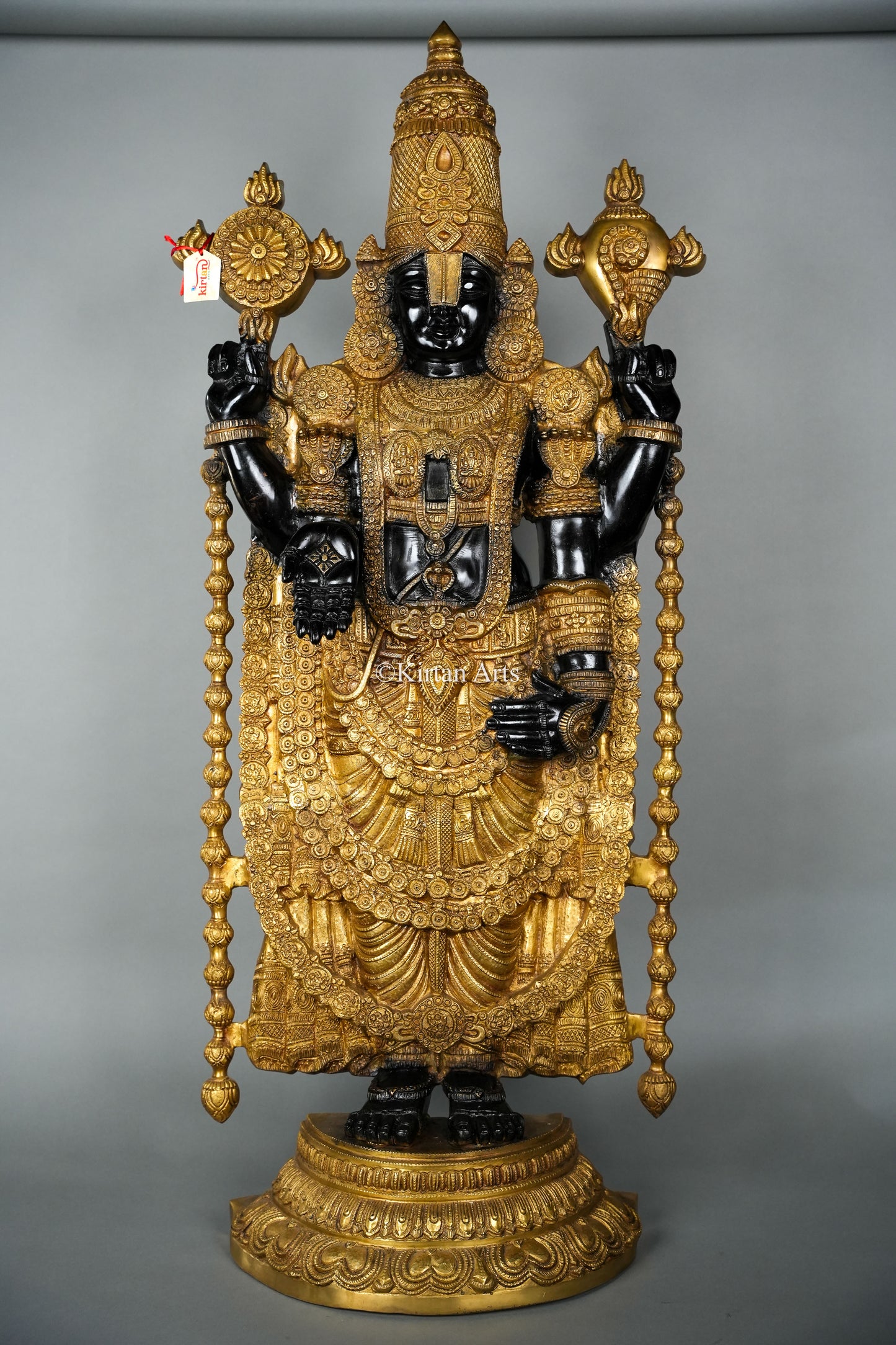 Brass Tirupati Balaji Idol | Lord Venkateswara | 48 Inches