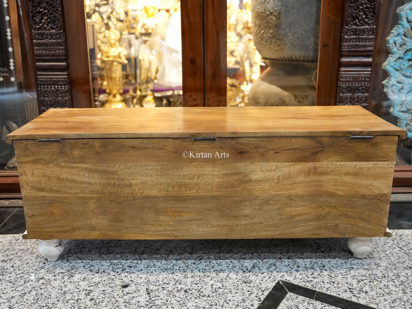 Wooden Chest/Trunk | Jali Work | Distress Finish