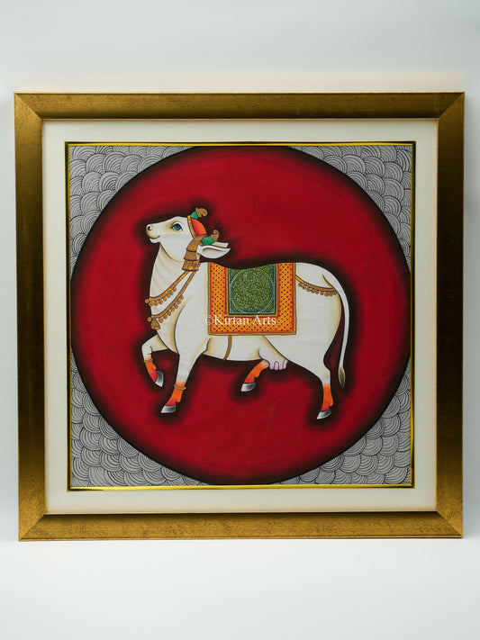 Pichwai Cow 18x18