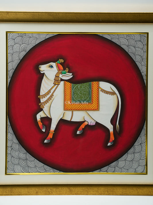 Pichwai Cow 18x18