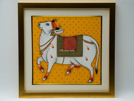 Pichwai Cow 13x13