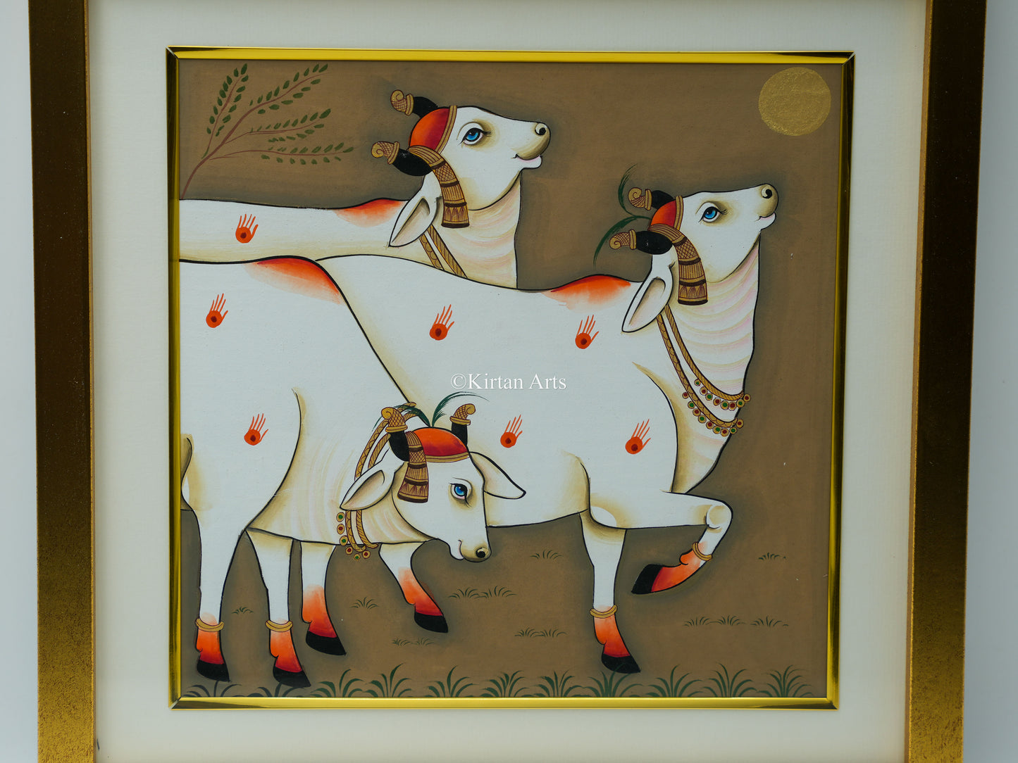 Pichwai Cows 13x13