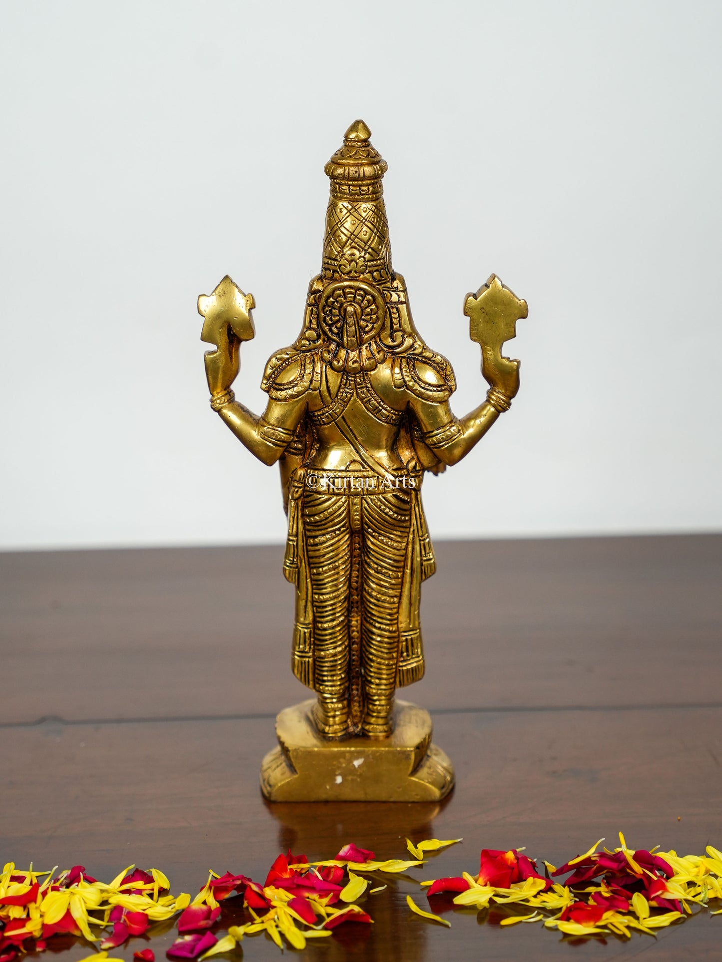 Brass Lord Tirupati Balaji | Venkateswara Swamy | 11.5"