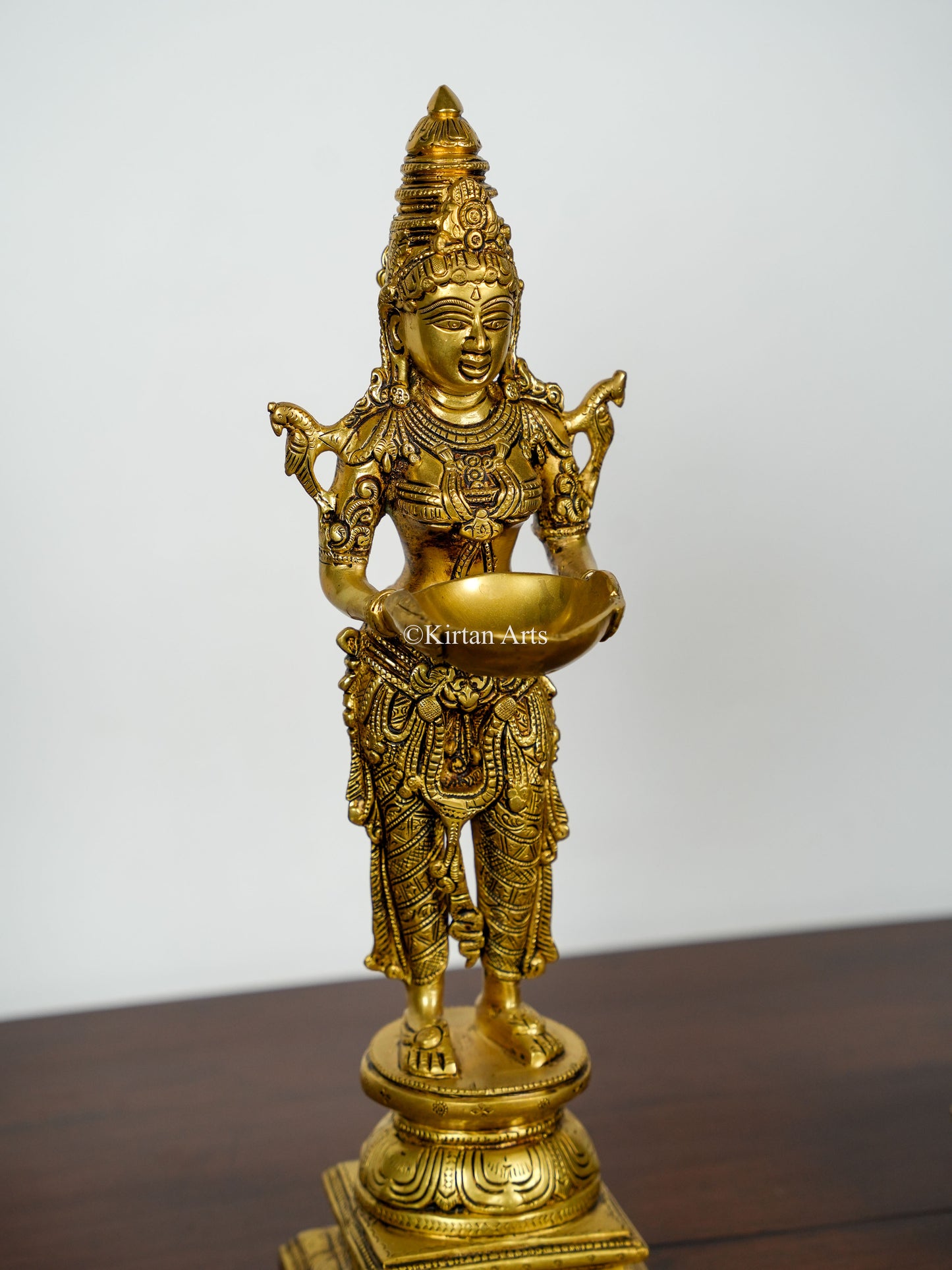 Brass Deep Lakshmi Pair 17.5"