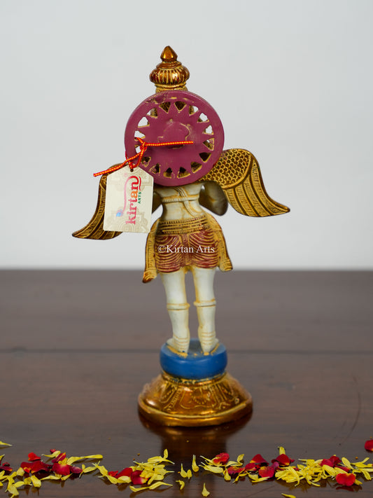 Brass Garuda | 15" | White Gold Finish
