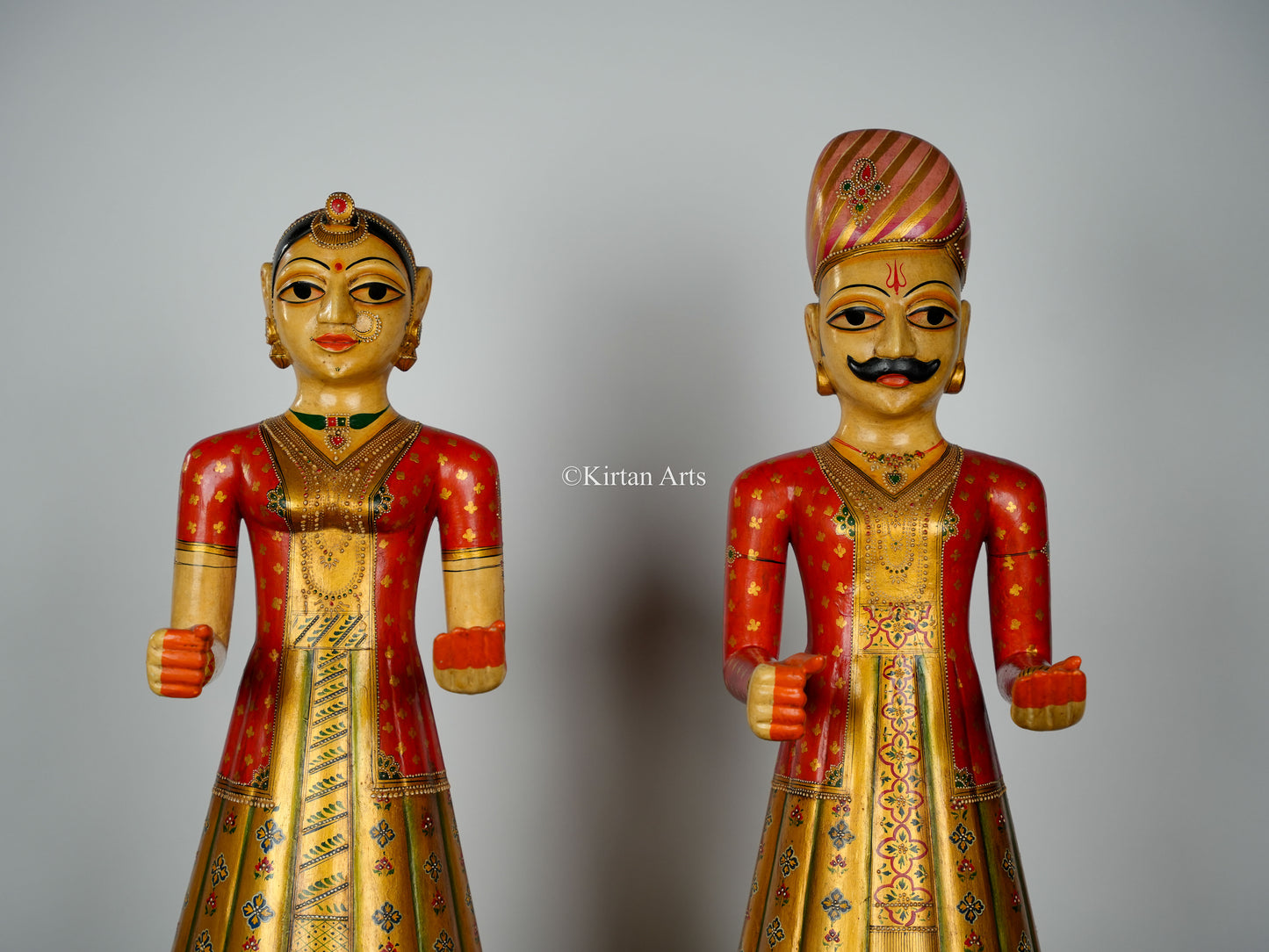 Gangaur Dolls | 3ft | Set of 2