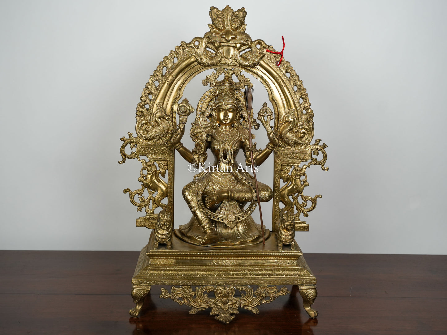 Lalitha Devi Bronze Statue | Hoysala Art | 24" | Tripura Sundari