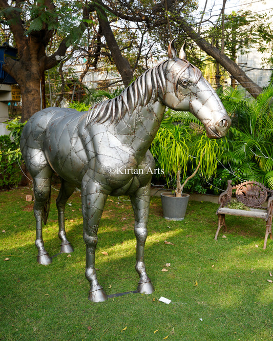 Life-sized Metal Horse | 79"