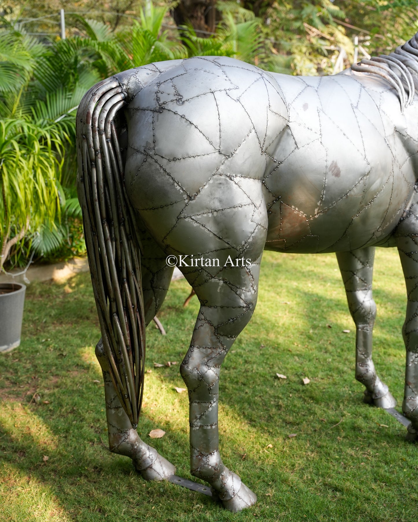 Life-sized Metal Horse | 79"