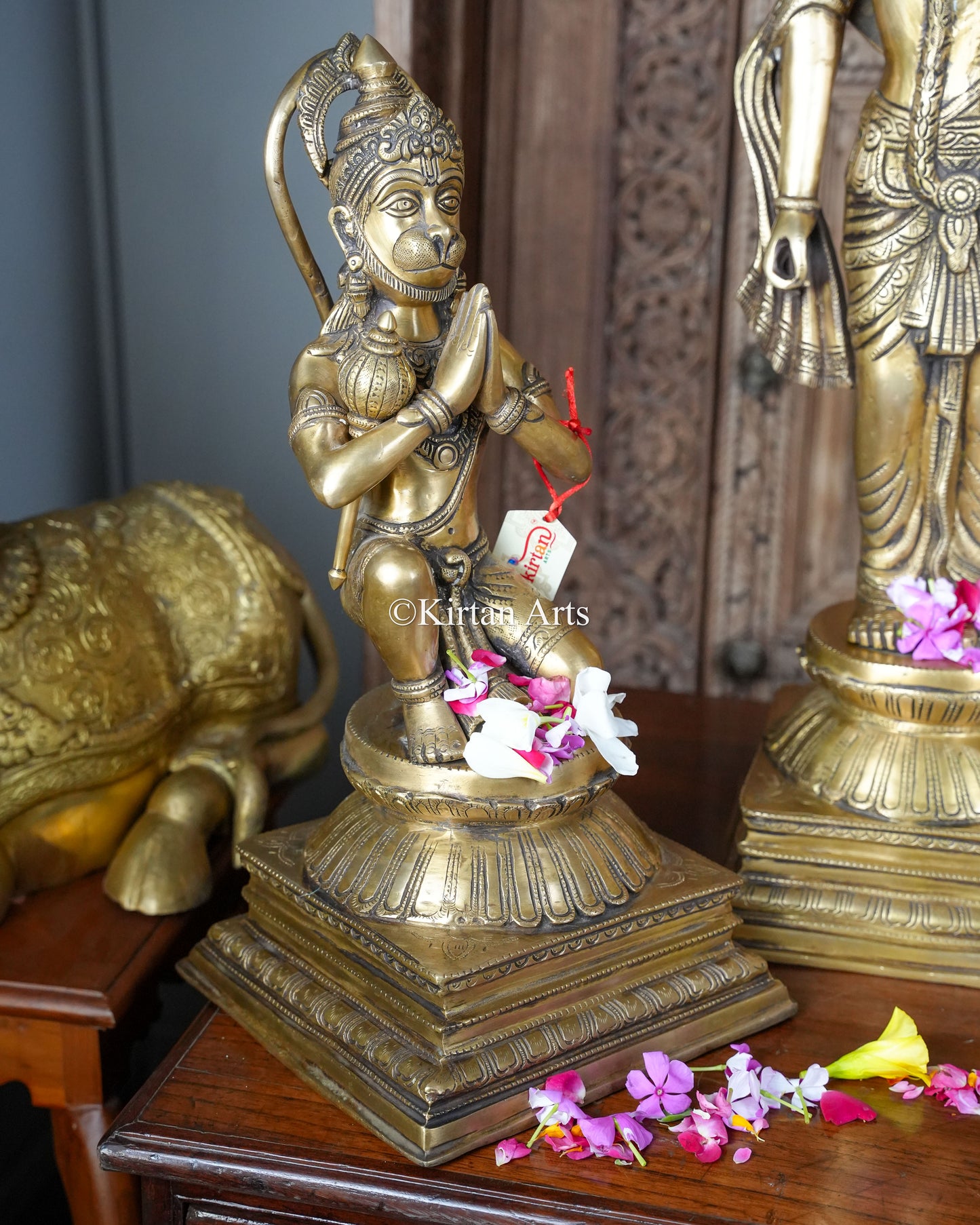 Brass Ram Darbar 4Pc Set | 31" | 62Kg Set