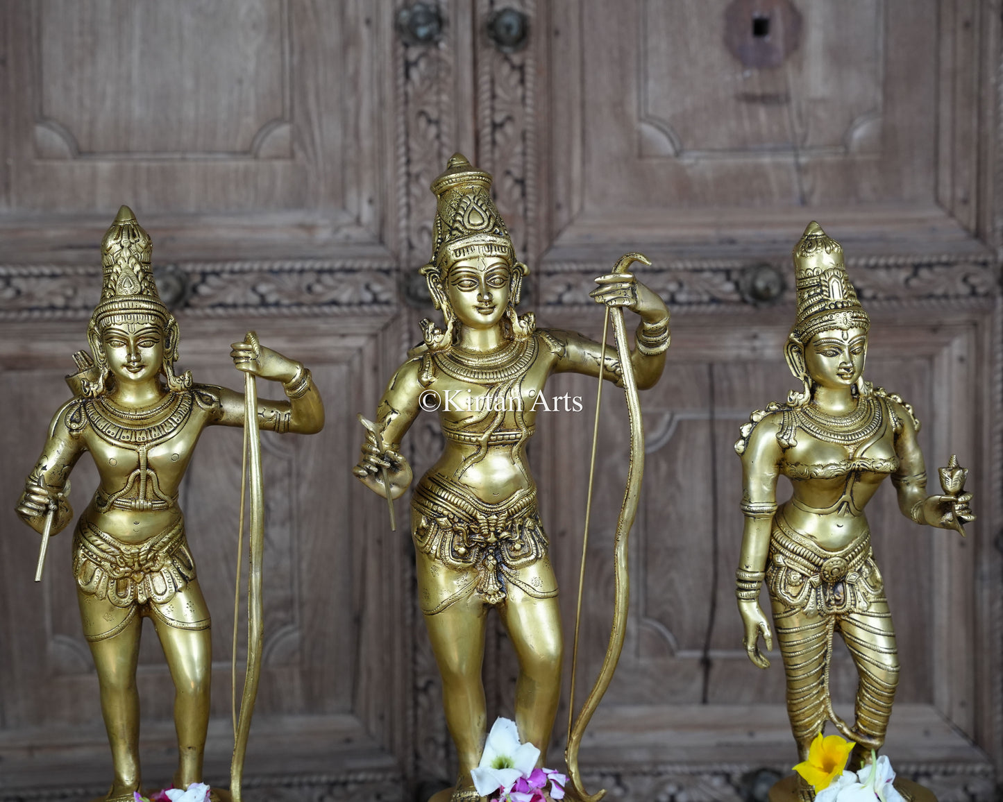 Brass Ramdarbar 4Pc Set | 22.5" | 26kg