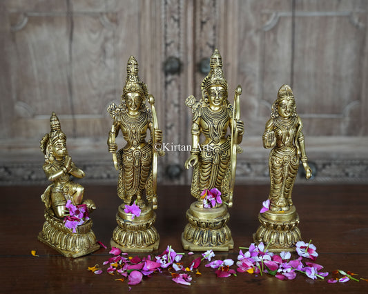 Ram Darbar Brass Set | 12" | 4Pc Set | 8.2 Kg
