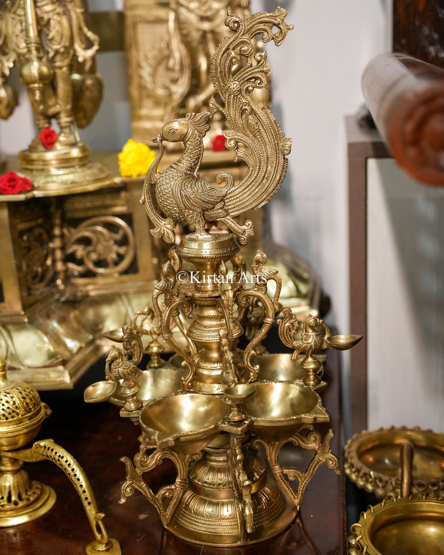 Grand Bronze Tirupati Balaji Venkateswara Sculpture with Prabhavali | 72" | 355kg