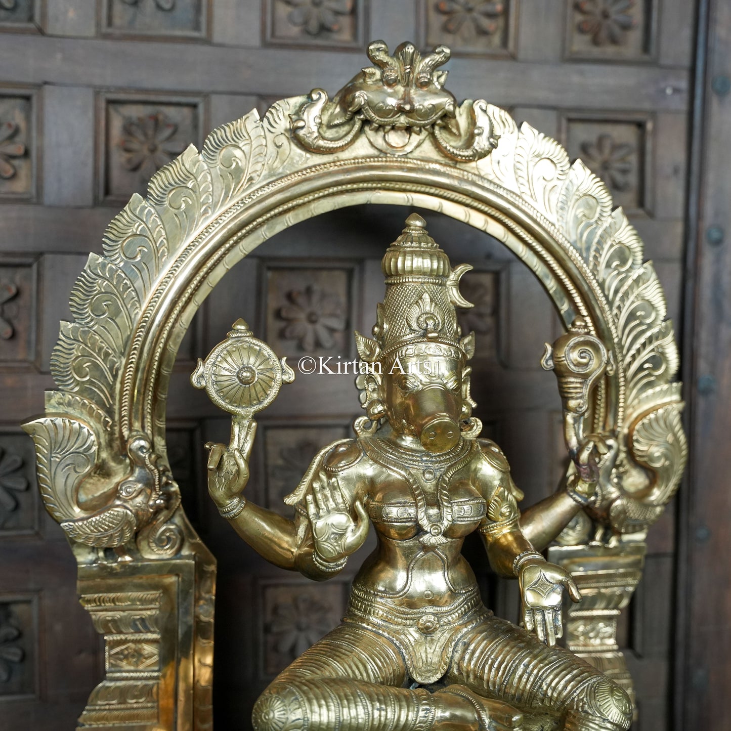 Panchaloha Varahi Amman Idol | 25" | Lost-Wax Method