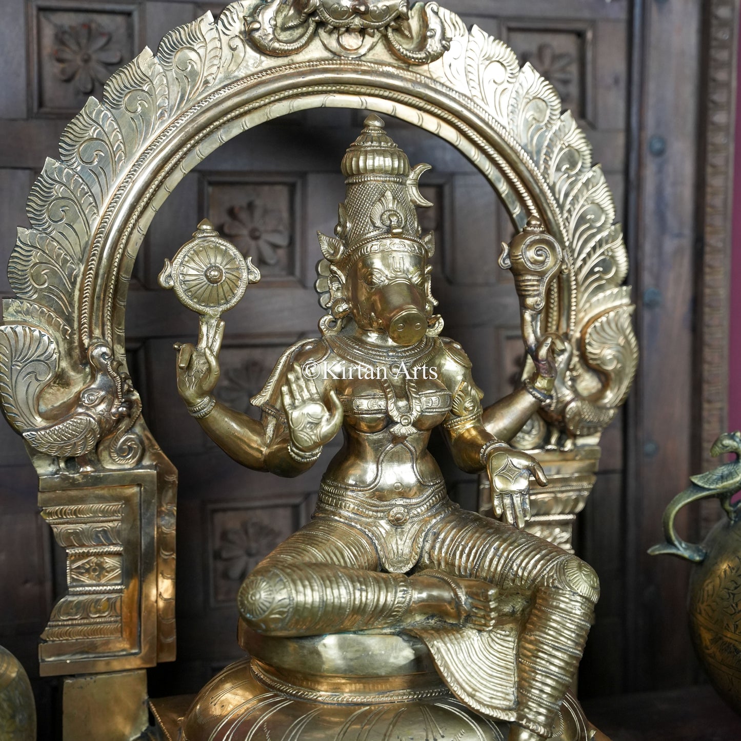 Panchaloha Varahi Amman Idol | 25" | Lost-Wax Method
