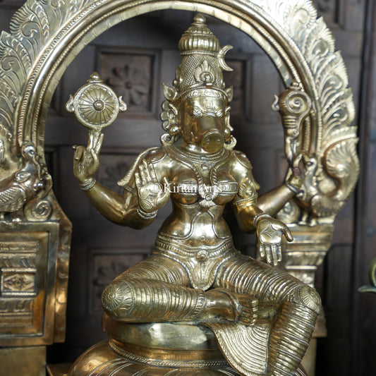 Panchaloha Varahi Amman Idol | 25" | Lost-Wax Method