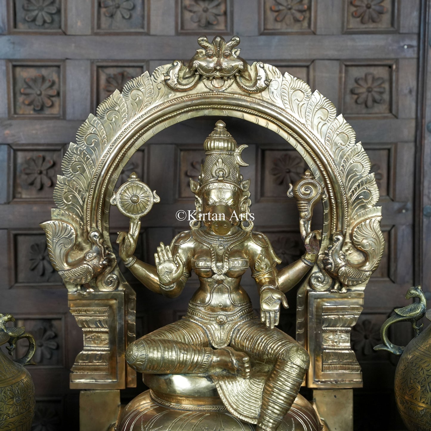 Panchaloha Varahi Amman Idol | 25" | Lost-Wax Method