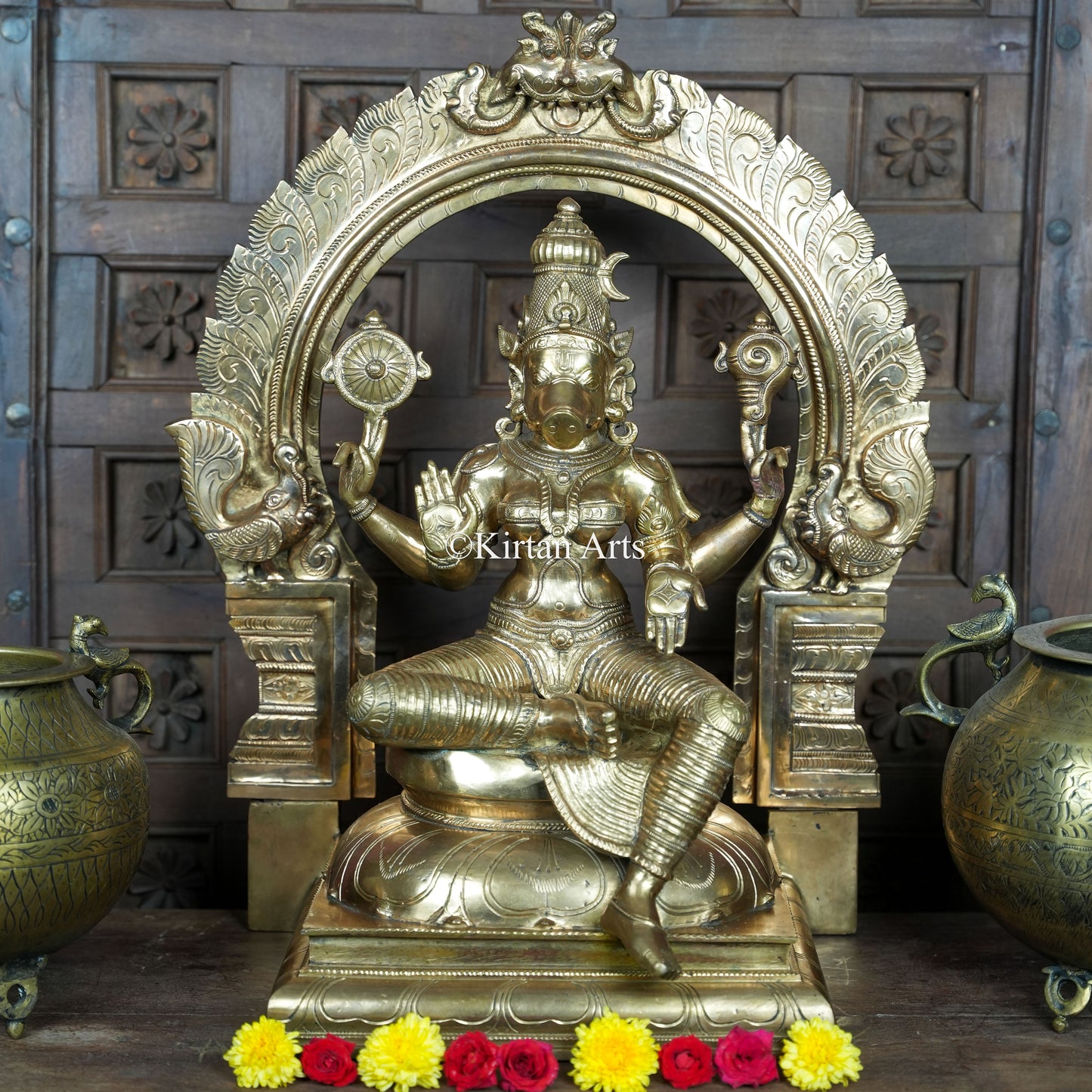 Panchaloha Varahi Amman Idol | 25" | Lost-Wax Method