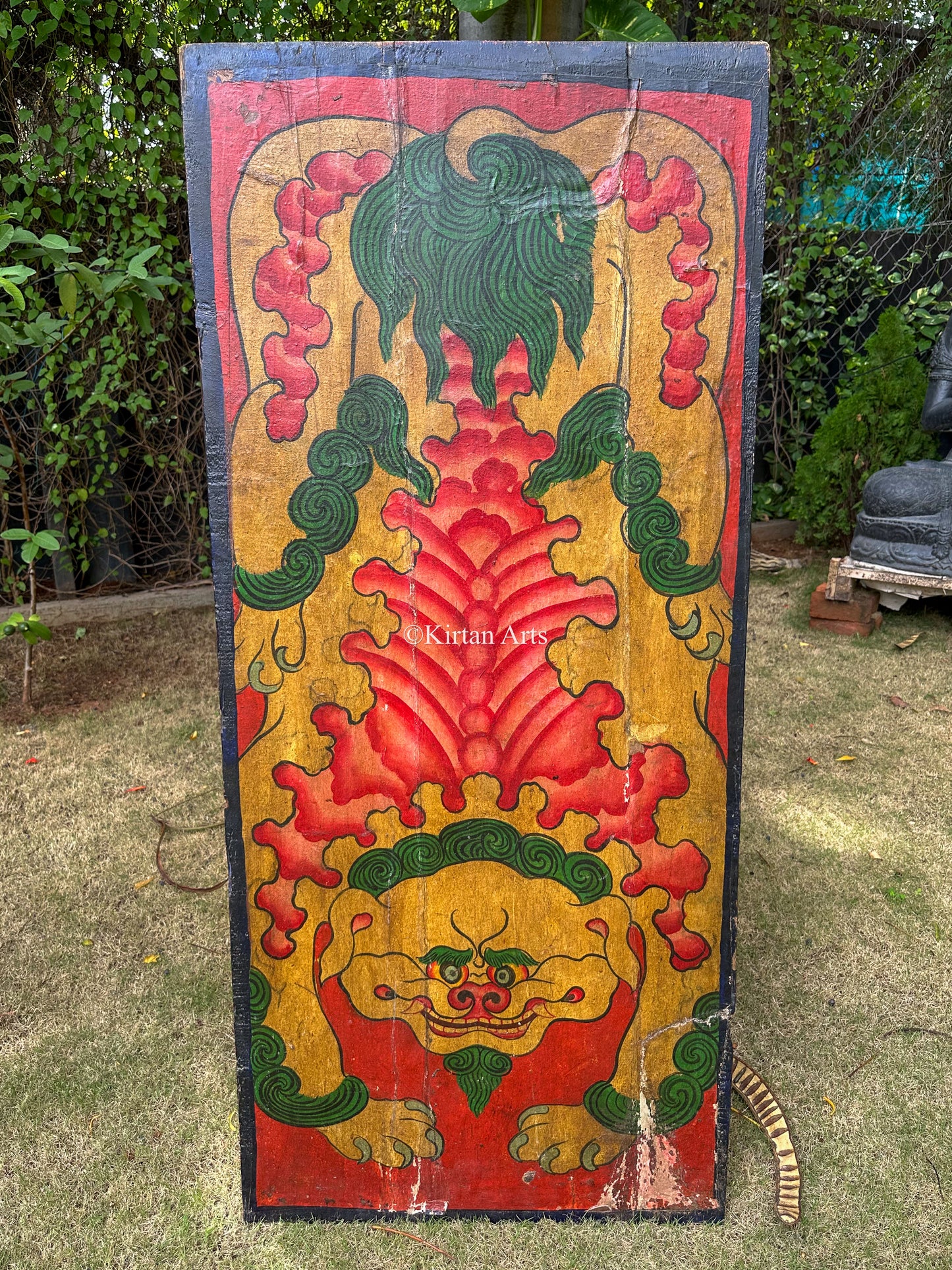 Tibetian Wall Panel | Antique