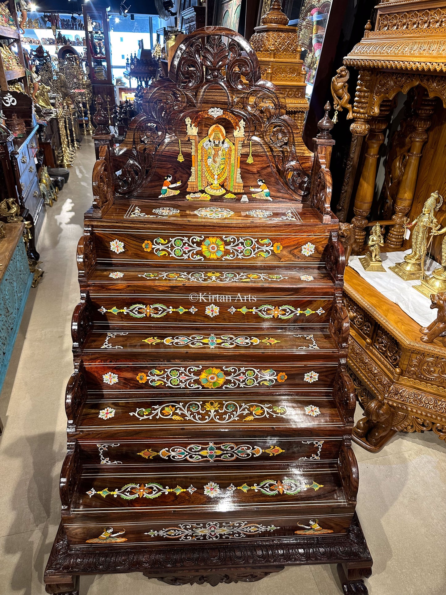 Rosewood Step Mandir (5 Steps)