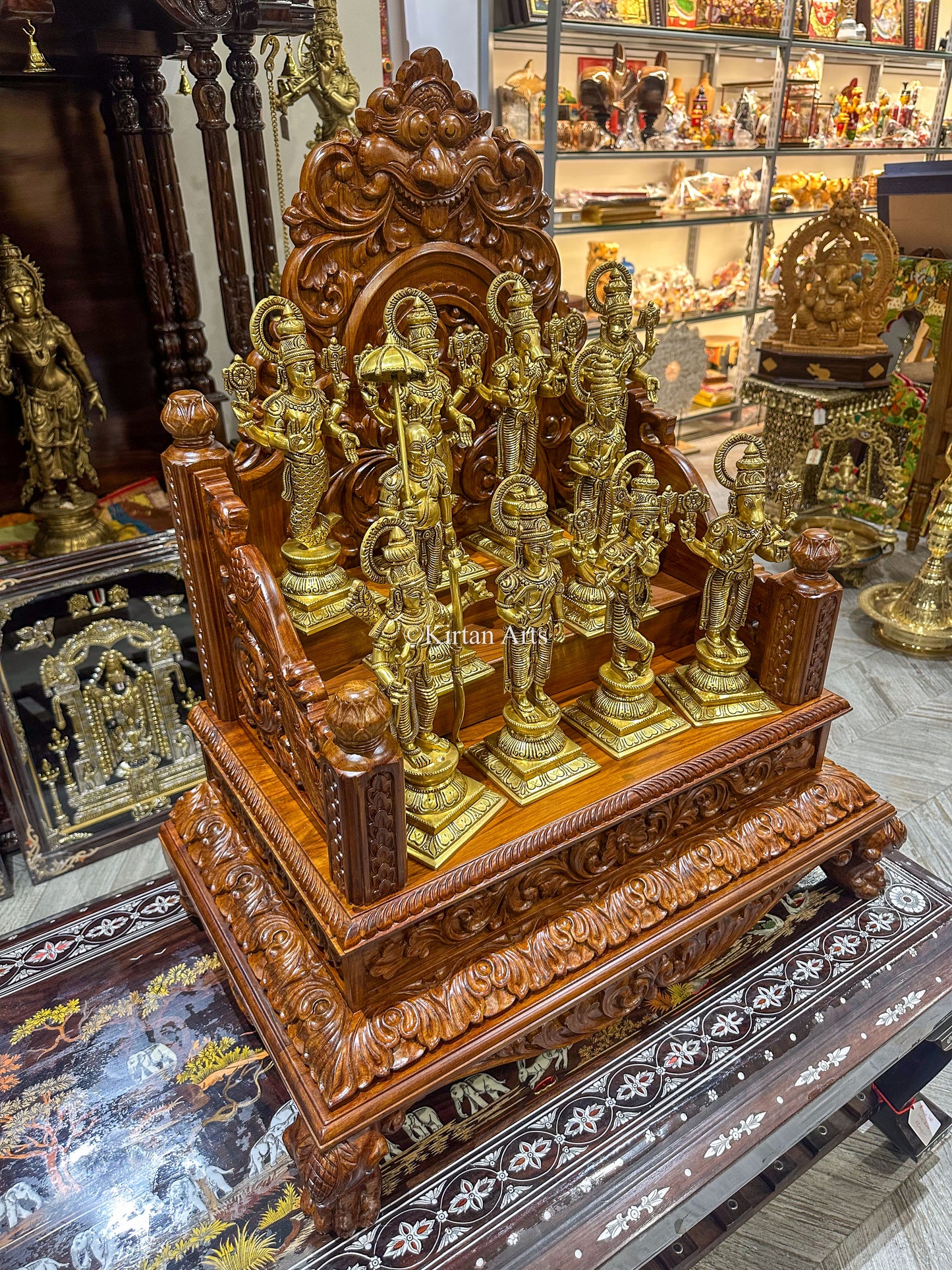 Superfine Brass Dasavtar Set | 11"-12"