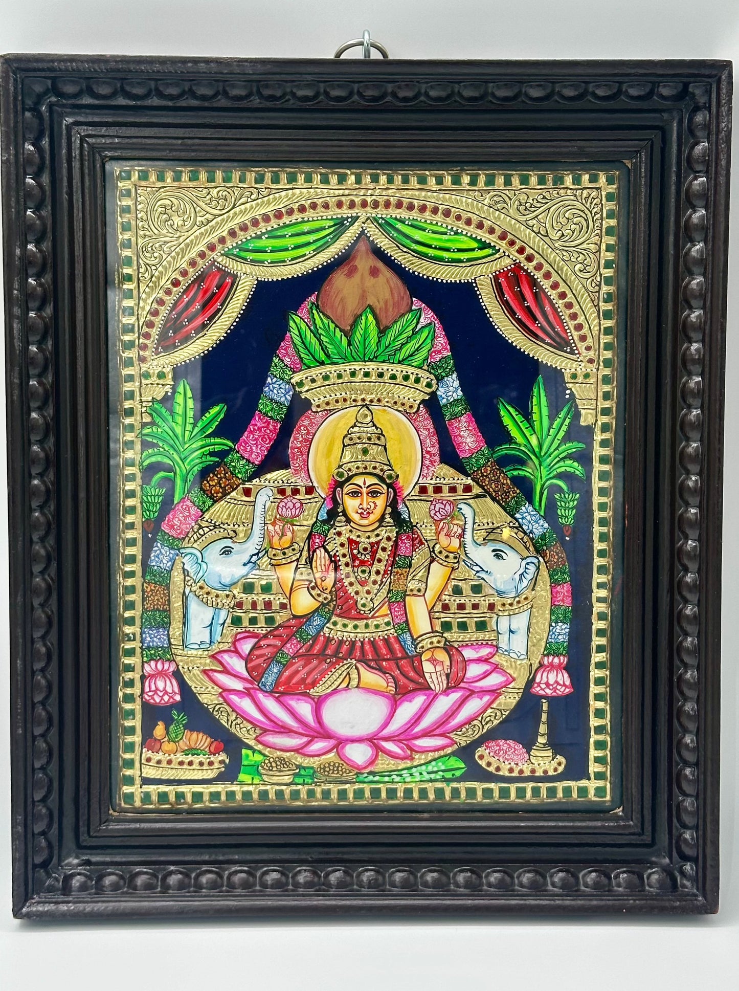 VaraLakshmi Tanjore Painting 15x18