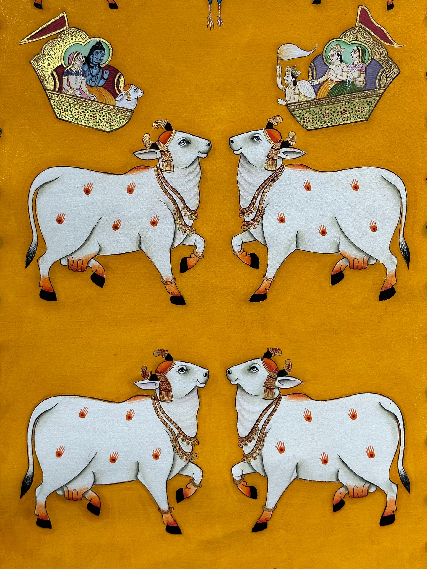 Cow Pichwai 18”x24”