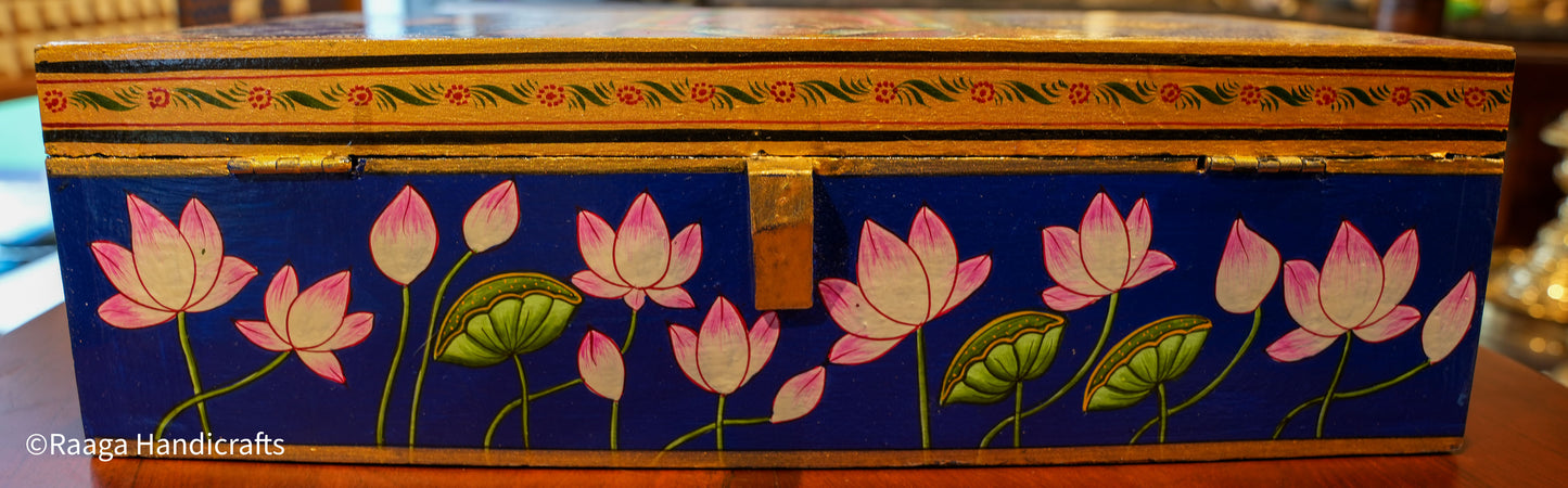 Handpainted Balaji Box 15x8