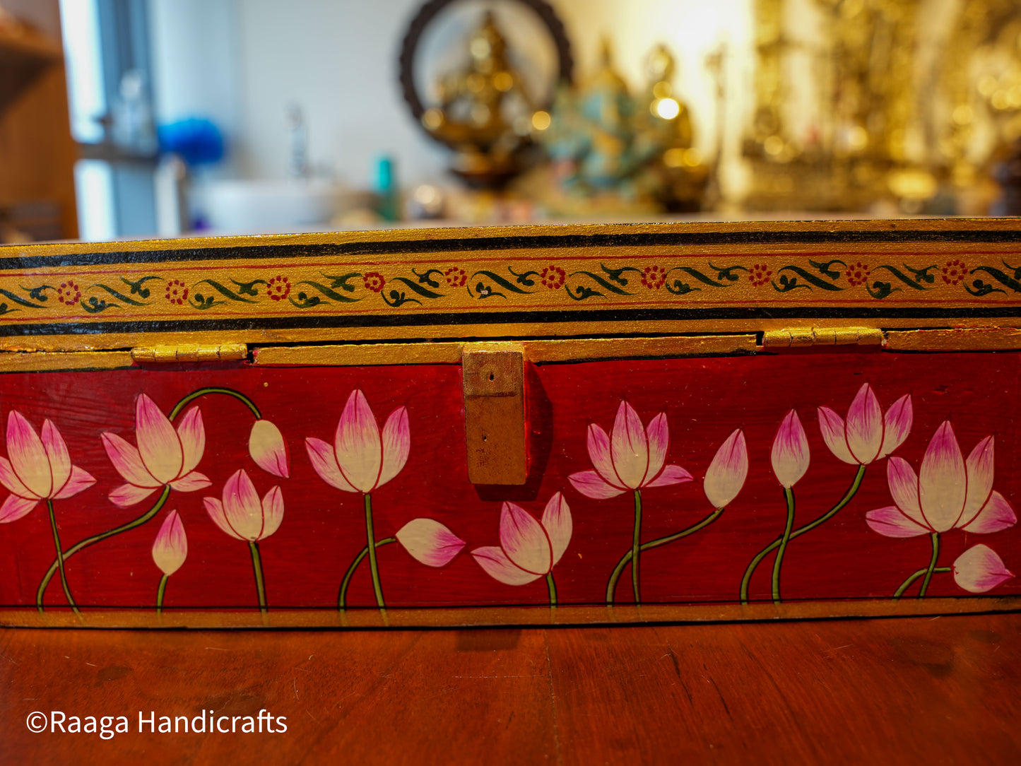 Handpainted Balaji Box 12x12