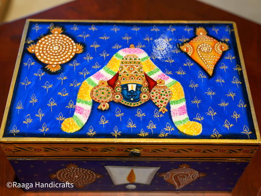 Handpainted Balaji Box 9x6